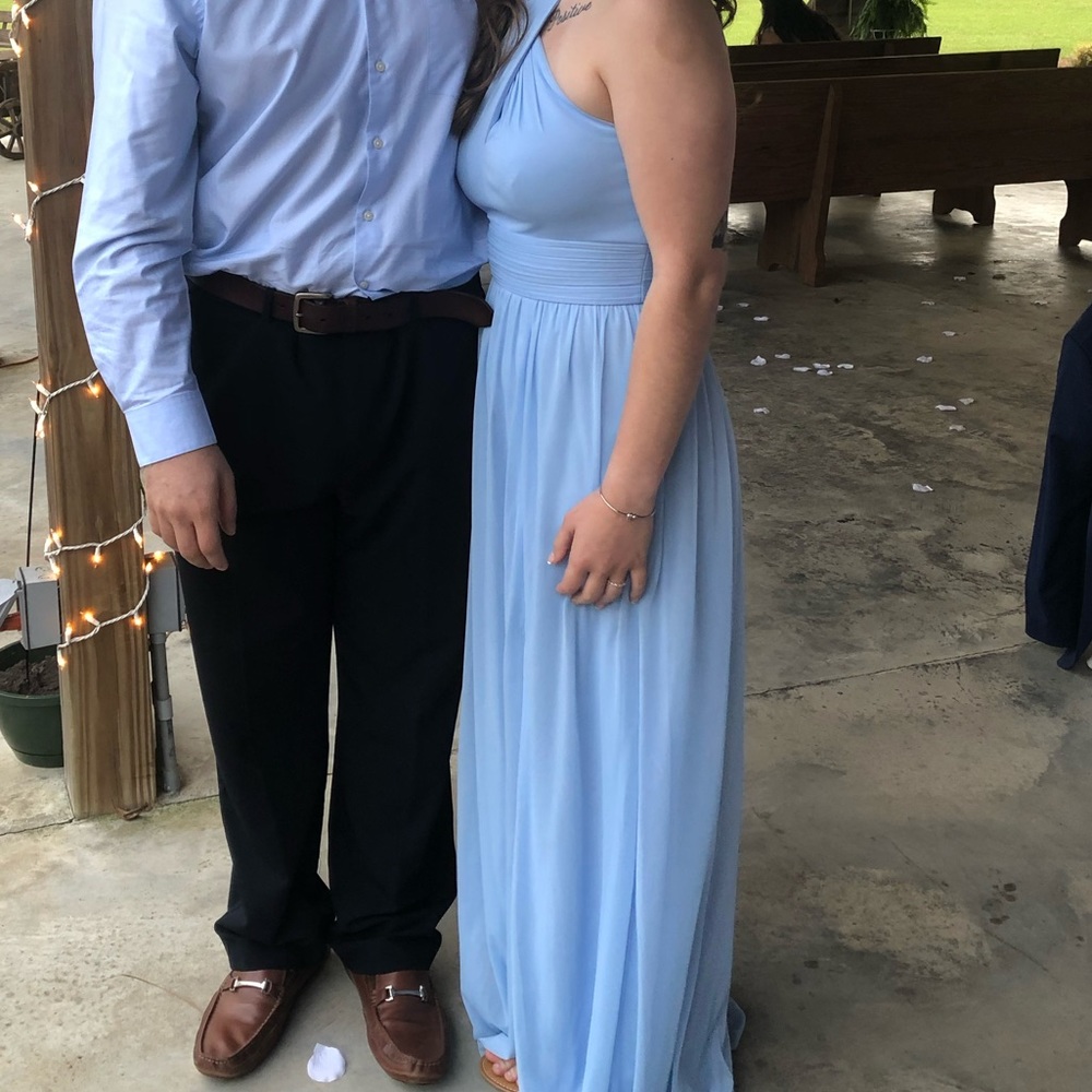 David’s bridal dress.